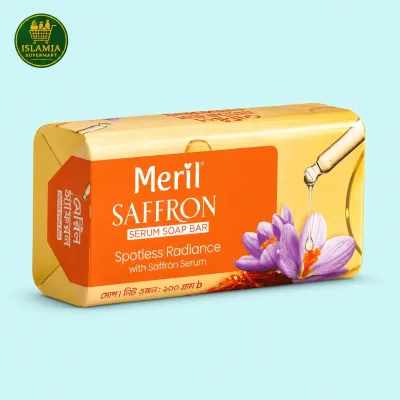 Meril Saffron Serum Soap Bar 150g