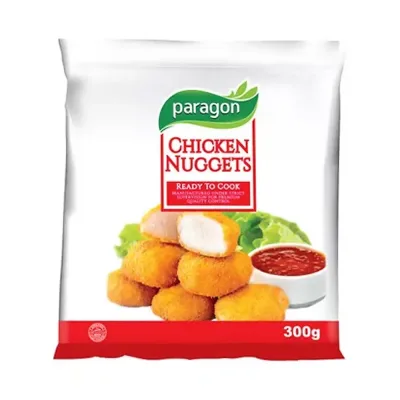 PARAGON CHICKEN NUGGETS POLY 300G