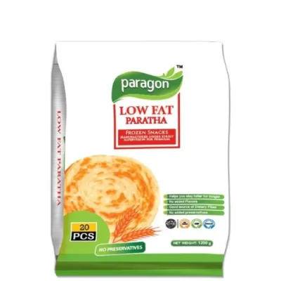 PARAGON LOW FAT PARATHA 20 PCS 1200G