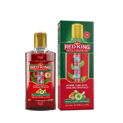 Red King Fast Cooling Hair Oil 100ml