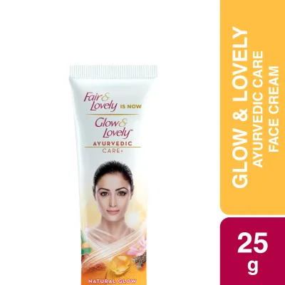 Glow & Lovely Ayurvedic Care+ Natural Glow Skin Cream 25g